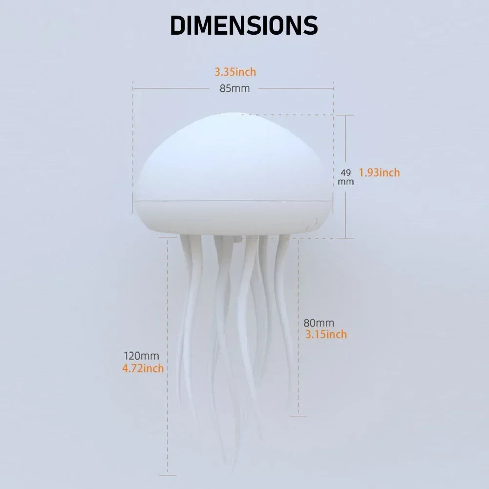 Lampe Cartoon Jellyfish RGB